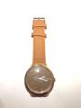 Men’s Swiss Made Quartz Leather Strap brown, Green, Dark Brown, Texture Dials Brown Dial Green Dial, Silver Dial, Skin Dial 40mm. 