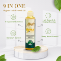 ATIRAH 100% Organic 9-in-1 Hair Growth Oil | Anti-Dandruff & Hair Fall Solution for Men & Women | Best Hair Oil for Long, Strong & Healthy Hair (120ml). 