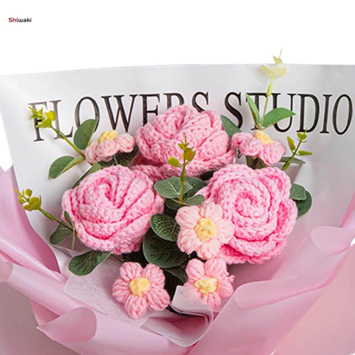 Crochet%20Flower%20Bouquet%20Handmade%20Artificial%20Flowers%20Knitted%20Flowers%20Faux%20Flower%20for%20Anniversary%20Festival%20Valentine's%20Day%20Gifts%20for%20Girlfriend%20-%20Image%204