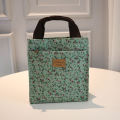 South Korea waterproof lunch bag primary school student lunch box bag with rice to work Korean version tote bag mummy bag. 