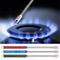 Rechargeable Electric USB Charging Bbq Lighter Arc Bbq Igniter Pulsed Arc Ignition Fire Starter Gas stove Windproof Flameless 360 Degree Bendable Soft Tube. 
