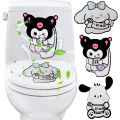 1/3Pcs Sanrio Cartoon Cute Toilet Deodorant Stickers Self-adhesive Remove Odor Toilet Decoration Bathroom Supplies. 