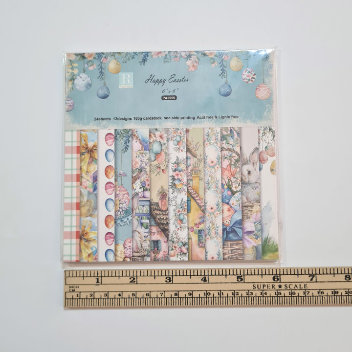 Bello%20Craft%206x6%20inch%2024%20Sheets%20Pattern%20paper%20/%20Craft%20Papers%20/%20Designer%20Paper%20Pack%20Scrapbooking%20-%20Image%205