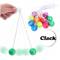 Pro-Clackers Ball fidget Clack Balls On String Shake Impact Clacker Ball Toys for Kids Mind Refershing Toy KS. 