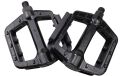 2 x paddle For Bycycle Black Color"Bike Pedals Non-Slip Bicycle" For Smooth Ride For Small Medium and Full Size Bycycles Steel Spindle Heavy Plastic Body Non Breakable. 