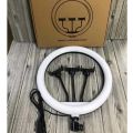 Pack Of 4 36 CM Ringlight With 3 Mobilr Holder & 7 Feet Tripod Stand & Bluetooth Remote Shutter With 5000 mAh Power Bank. 