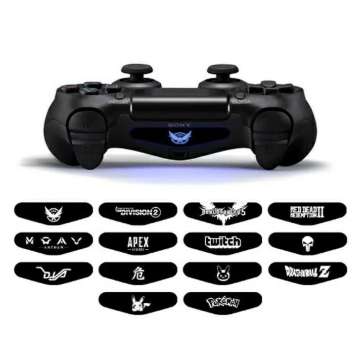 Led Light Bar Decal Sticker For Playstation 4 For Ps4 Controller Dual Shock