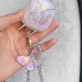 【ETOP】Baseus Bowie Wm02 3D Butterfly Case Transparent Soft Case with Pendant Headphones Headset Protective Cover for For Baseus Bowie Wm02. 