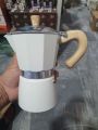 Aluminum Italian Style Coffee Maker 6 cups Espresso Coffee Maker  Stove Top Pot Kettle Coffee Maker Stove Top Pot  Aluminum Mocha Latte Coffee Maker Italian Moka Kitchen Tools 300ML imported. 
