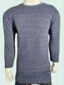 Winter Inner Round Neck T Shirt Full Sleeve For Men Pullover Stretchable Ribbed Cotton & Lycra - Stay Warm And Comfy With A Winter Inner T-Shirt. 