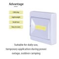 YzzKoo Super Bright COB Switch LED Night Light Battery Operated LED Wall Lamp Wireless Closet Under Cabinet Lights For Kitchen. 
