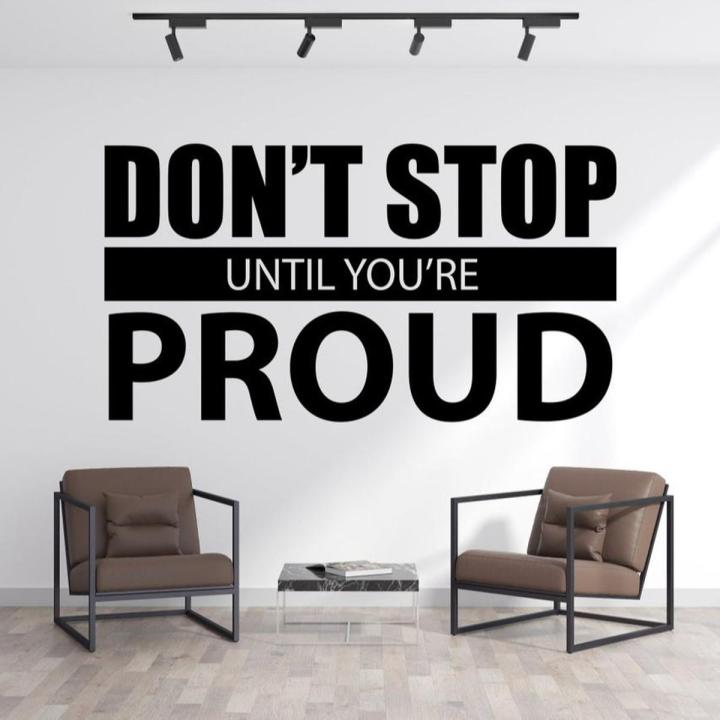 Office Quotes Wall Decal Motivation Quotes Decal Office Wall Sticker Office Wall Decal Office Wall Art Window Sticker ( 24 by 20 Inches )