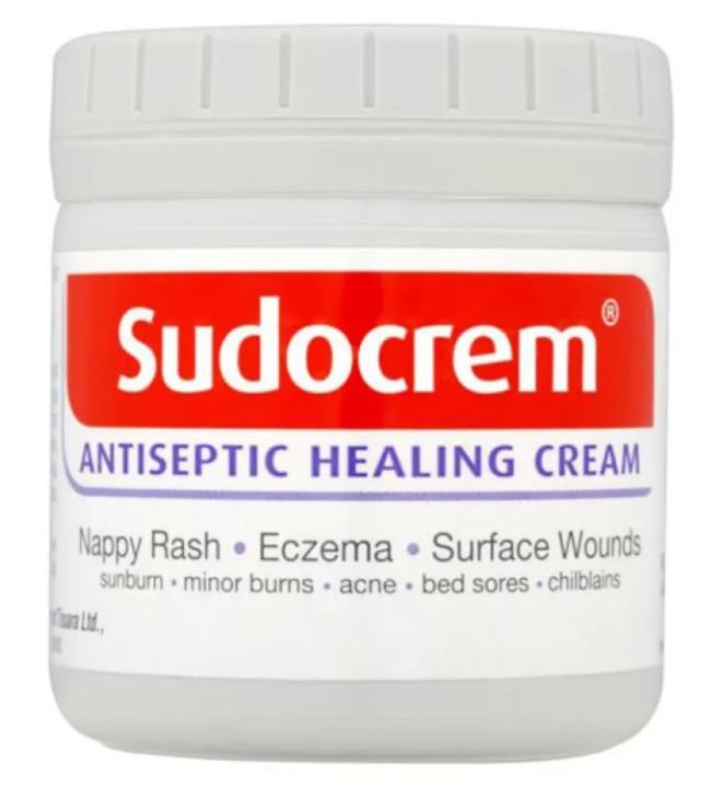SUDOCREM Antiseptic Baby Diaper Nappy Rash Healing Cream (Sudo Cream) 125 gm