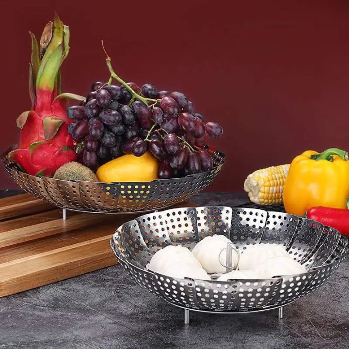 Vegetable%20Steaming%20Rack%20Stainless%20Steel%20Folding%20Food%20Steamer%20Net%20Basket%20Steamer%20Scalable%20Kitchen%20Tools%20Gadgets%20-%20Image%205
