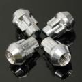 Panda Online 12x1.5mm Lock Alloy Wheel Nuts Bolts With Key 60 Degree Taped. 