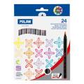 Milan Watercolor Brush Pen Set 24 Pcs Best For Calligraphy. 