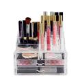 ABST - 16 Grid Acrylic Makeup Organiser With 3 Drawer Makeup Organizer Box. 