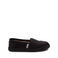 TOMS unisex syanno black canvas shoes for Winters. 