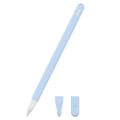 Silicone Anti-Slip Stylus Pen Case Protective Case Cover for Apples Pencil 2. 