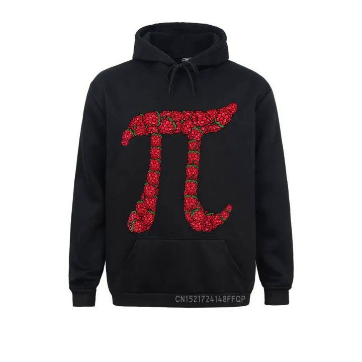Raspberry Pi Hooded Tops Pie Day Math Lover Student Gift Pun Pullover Hoodies Men Sweatshirts Printed Fall Hoods