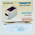 yimi life ym-101 fingertip pulse oximeter.blood oxygen meter.. 
