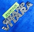 Suzuki Grand Vitara rear Plastic Emblem Silver 01 PC. 