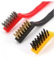 3PCS Small Brush Set Cleaning Brushes Iron Nylon Copper Wire for Car Kitchen Gas Stove Cleaning Tool. 
