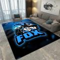 CUANFEN Carpet FOX Motorcycle Racing Tapis Rug Bedroom Floor Mats Living Room Large Non-slip Carpet Entrance Doormat Long Corridor Mat. 