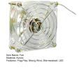 Hamster Cooling Fan LED Colorful Small Pet Summer Cooling Fan. 