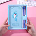 and Hand Book with Pen Gift Box Set Cute Cartoon Student Office Notebook. 