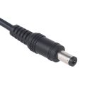 Power Cable Fast Transmission Compatible with   Male to Male Power Cord with Switch for LED/CCTV/ Car/ Monitors etc T21B 100CM. 
