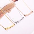 Delicate Letter Mama Necklace Mothers Love Pendant Jewelry Best Minimal Necklace For Moms Mother's Day. 