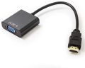 HDMI to VGA Cable Converter, Support Full HD 1080P for PC Computer PS3 PS4 Game Player HDMI Cable. 