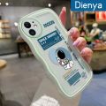 dienya For Honor V30 Pro Case Cartoon Space Astronaut Colorful Lovely Cream Wave Border Soft Clear Shockproof Phone Cases. 