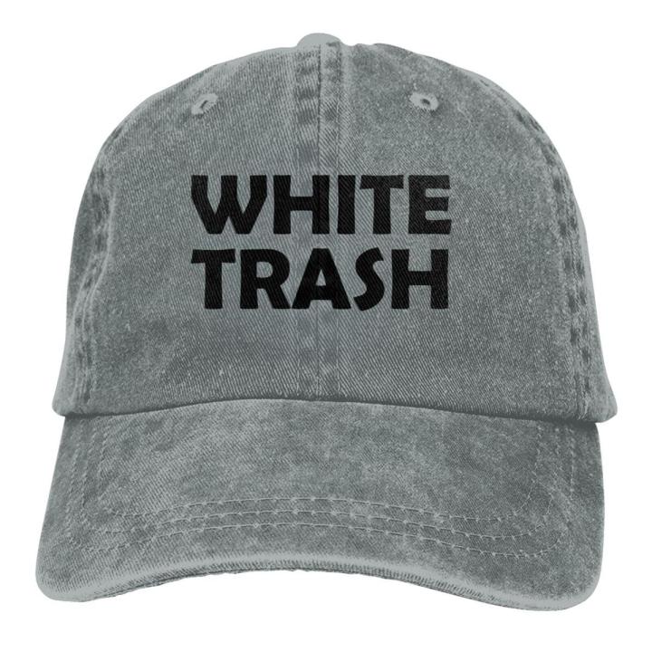 【LuckyBabyFans Store】White Redneck Ghetto USA - Adult Trucker Cap Hat