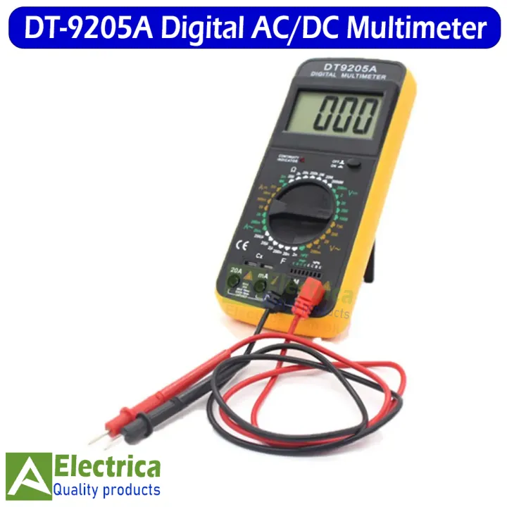 Digital%20DT/%20VC-9205A%20Multimeter%20LCD%20AC/DC%20Ammeter%20Resistance%20Tester%20Meter%20DT9205A%20/%20VC9205A%20by%20Electrica%20-%20Image%203