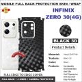 INFINIX ZERO 30 4G FULL BACK 360 premium Protection Skin Wrap full cover Premium Quality. 