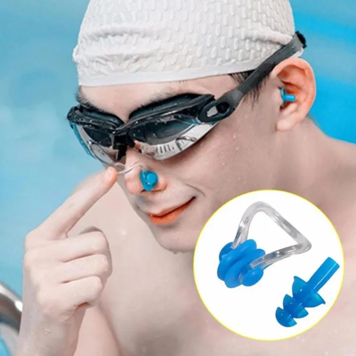 Silicone%20Ear%20Plugs%20And%20Nose%20Clip%20Combo%20Set%20For%20Swimming%20-%20Image%205