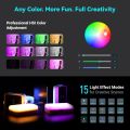 SmallRig RM75 RGB Video Light, RGBWW Full Color Portable LED Light Panel, 4,000mAh Battery, 2500-8500K, CRI96, TLCI 98, Magnetic Attraction and App, for Vlogging Photography. 