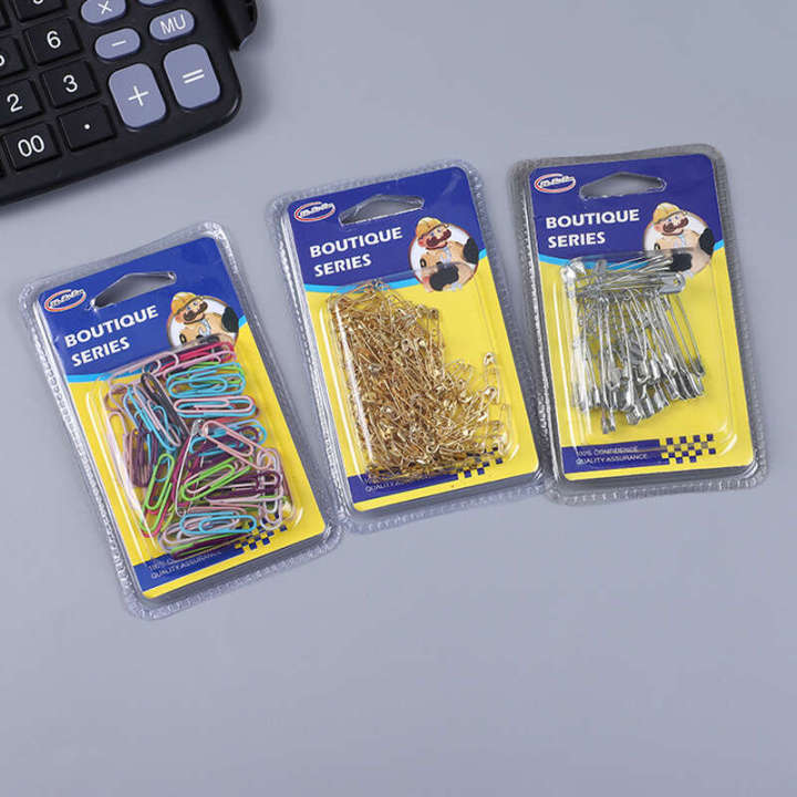 Pins Pacaging Safety pin blister packaging, 4 models, 40 pins, two yuan store | Daraz.pk