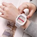 【Buy 1 Get 1 Free Fashion Vintage Square Rubber Watch Women Wristwatch Casual Fashion Unisex Watches 'HOMM. 