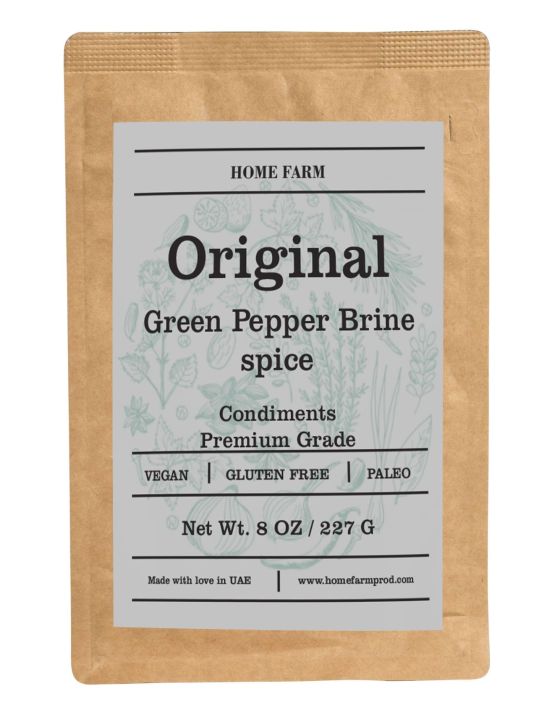 green pepper brine spice 227gm