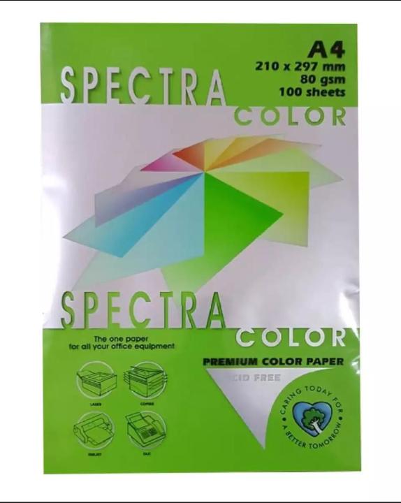 Spectra%20IT321%2080Gram%20Cyber%20HP%20Green%20Colour%20Paper%20A4%20Size%20Cyber%20HP%20Pack%20Of%20100%20Sheets%20-%20Image%204
