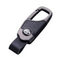 Toyota Car Logo Keychain Metal Leather Car Keychain Creative Key Holder Key Chain Key Ring for Toyota Wigo Vios Rush Innova Hilux Raize Avanza Fortuner HiAce Yaris Corolla Altis Agya Veloz RAV4 Camry Prius. 