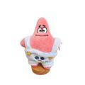 Cartoon SpongeBob SquarePants Carrier Transform into Fat Star Kids Playground Claw Machine Plush Toys Wholesale. 