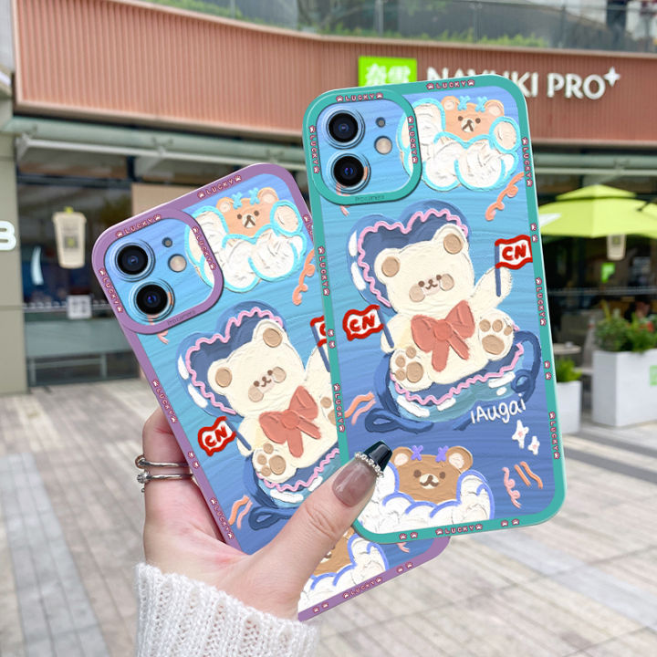 JIUMOO%20Case%20For%20OPPO%20A95%204G%20Case%20Beauty%20Colorful%20Oil%20Painting%20Bear%20Thin%20Shockproof%20Square%20Edge%20Silicone%20Casing%20Full%20Lens%20Cover%20Camera%20Protect%20Cases%20Softcase%20-%20Image%203