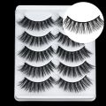 5 Pairs Thick Natural Eyelashes Fashion Makeup. 