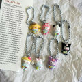 Cute Kawaii Cartoon Keychain Children Bag Pendant Charms Couple Keyring Car Key Accessories Phone Pendant Girls Christmas Gifts Qoddess. 
