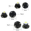 10pcs/set Dashboard lights T3 T4.2 T4.7 Car LED Neo Wedge Switch Radio Climate Control Bulb Instrument Dash Indicator Ac Panel L. 