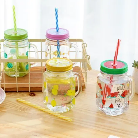 New%20Arrival%20450ml%20Transparent%20Fruit%20Juice%20Cool%20Drink%20Glass%20Cup%20Mug%20Mason%20Jar%20Lemon%20Bottle%20with%20Cover%20Straw%20Sport%20Water%20Bottle%20-%20Image%203